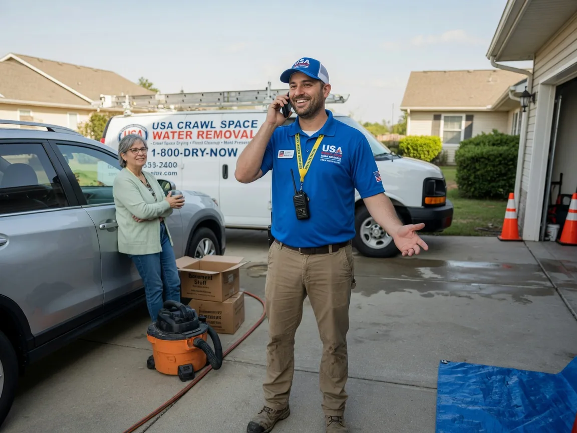 Crawl Space Water Removal Darlington, MO FAQs
